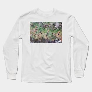 Snow and Pine Cones Long Sleeve T-Shirt